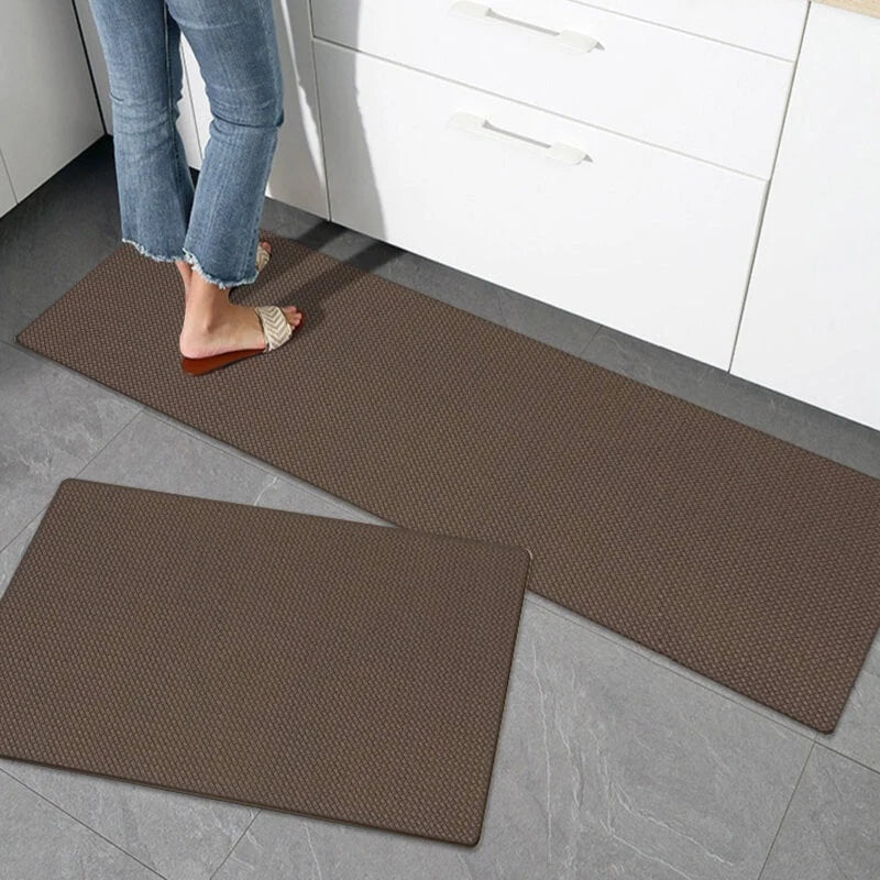 Kitchen Floor Mat Anti-Fatigue Water-Resistant Non-Slip Grip