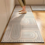 Kitchen Mat Cushioned Anti-Fatigue Absorbent Non-Slip Backing