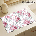 Kitchen Mat Cushioned Anti-Fatigue Checkered Wipe-Clean