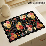 Kitchen Mat Cushioned Anti-Fatigue Checkered Wipe-Clean