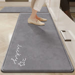 Kitchen Mat Cushioned Anti-Fatigue Non-Slip Backing Wipe-Clean