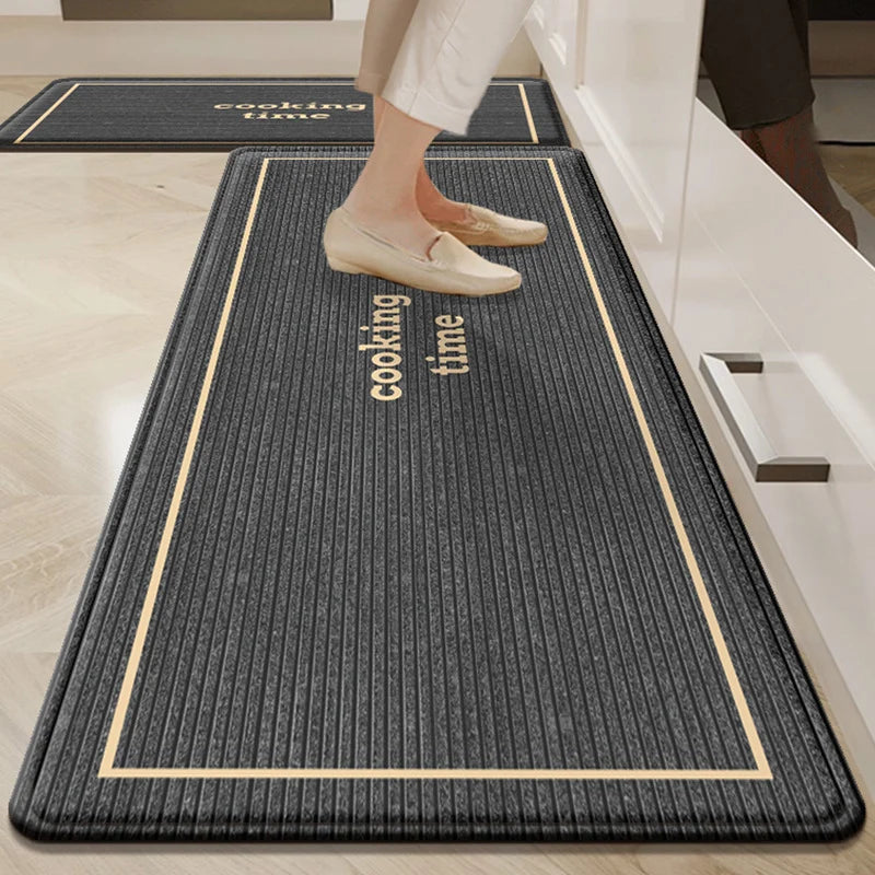 Kitchen Mat Cushioned Anti-Fatigue Non-Slip Backing Wipe-Clean