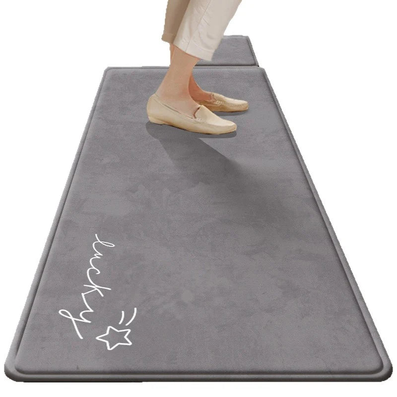 Kitchen Mat Cushioned Anti-Fatigue Non-Slip Backing Wipe-Clean