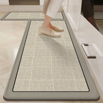 Kitchen Mat Cushioned Anti-Fatigue Non-Slip Backing Wipe-Clean