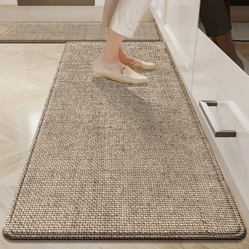 Kitchen Mat Cushioned Anti-Fatigue Non-Slip Backing Wipe-Clean