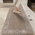 Kitchen Mat Cushioned Anti-Fatigue Non-Slip Backing Wipe-Clean