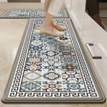Kitchen Mat Cushioned Anti-Fatigue Non-Slip Backing Wipe-Clean