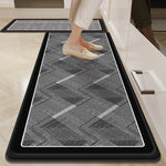 Kitchen Mat Cushioned Anti-Fatigue Non-Slip Backing Wipe-Clean