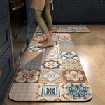 Kitchen Mat Cushioned Foam Non-Slip Backing Wipe-Clean Surface