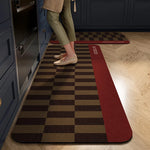 Kitchen Mat Cushioned Foam Non-Slip Backing Wipe-Clean Surface