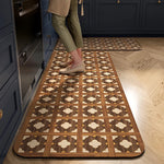 Kitchen Mat Cushioned Foam Non-Slip Backing Wipe-Clean Surface
