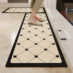 Kitchen Mat Cushioned Support Non-Slip Surface Wipe-Clean Finish