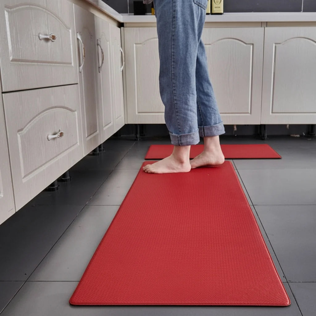 Kitchen Mat Ergonomic Cushioning Non-Slip Washable Surface