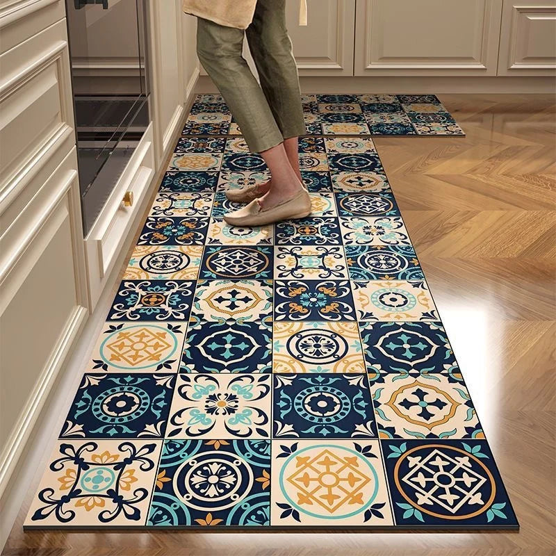 Kitchen Mat High-Density Foam Cushioned Non-Slip Backing