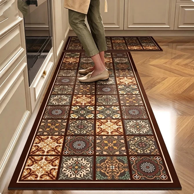 Kitchen Mat High-Density Foam Cushioned Non-Slip Backing