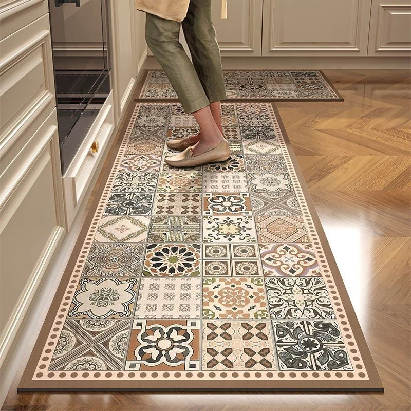 Kitchen Mat High-Density Foam Cushioned Non-Slip Backing