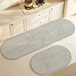 Kitchen Mat Soft Padded Non-Slip Absorbent Quick-Drying