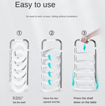 Kitchen Organizer Rack Stackable Space-Saving Vertical & Hanging