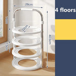 Kitchen Organizer Rack Stackable Space-Saving Vertical & Hanging