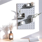Kitchen Pegboard Modular Plastic Nail-Free Wall Mounting