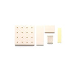 Kitchen Pegboard Modular Plastic Nail-Free Wall Mounting