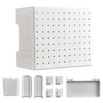 Kitchen Pegboard Storage Rack Wall-Mounted Customizable Space-Saving