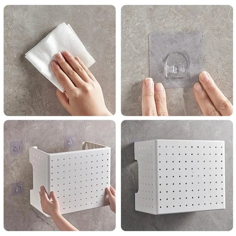 Kitchen Pegboard Storage Rack Wall-Mounted Customizable Space-Saving