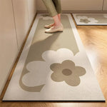 Kitchen Rug Cushioned Absorbent Non-Slip