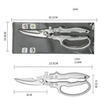 Kitchen Scissors Stainless Steel Heavy-Duty Poultry Cutting