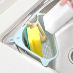 Kitchen Sink Storage Rack Suction Mount Quick-Drain Base