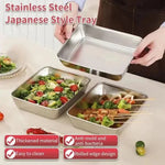 Kitchen Storage Container Stainless Steel Magnetic Lid