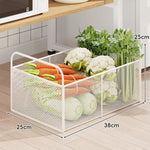 Kitchen Storage Organizer Breathable Rust-Resistant Mesh