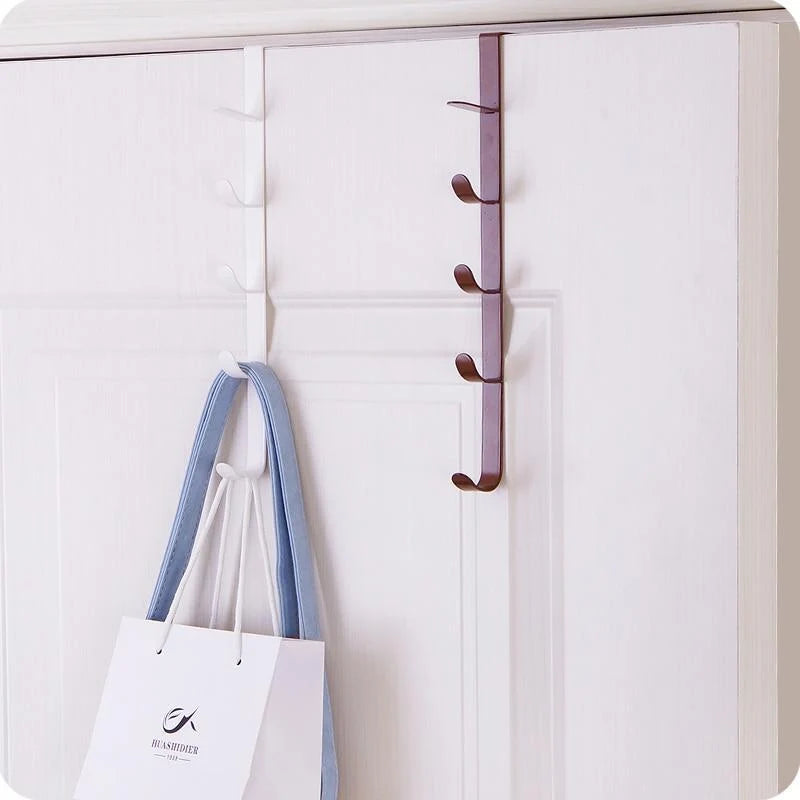Kitchen Storage Rack Nail-Free Hanging Painted Iron
