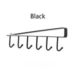 Kitchen Storage Rack Nail-Free Hanging Painted Iron
