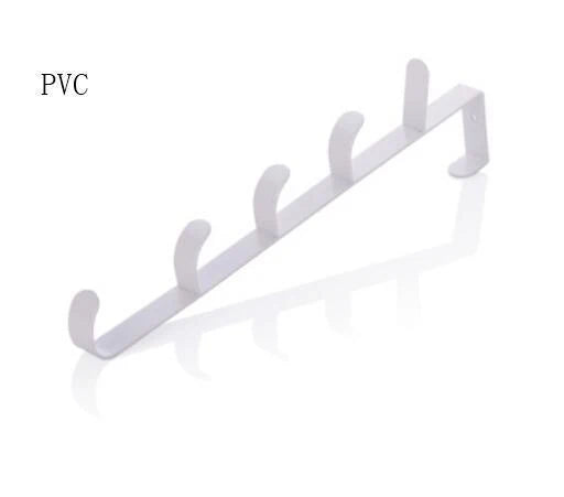 Kitchen Storage Rack Nail-Free Hanging Painted Iron