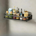 Kitchen Storage Shelf Wall-Mounted Metal Space-Saving Organizer