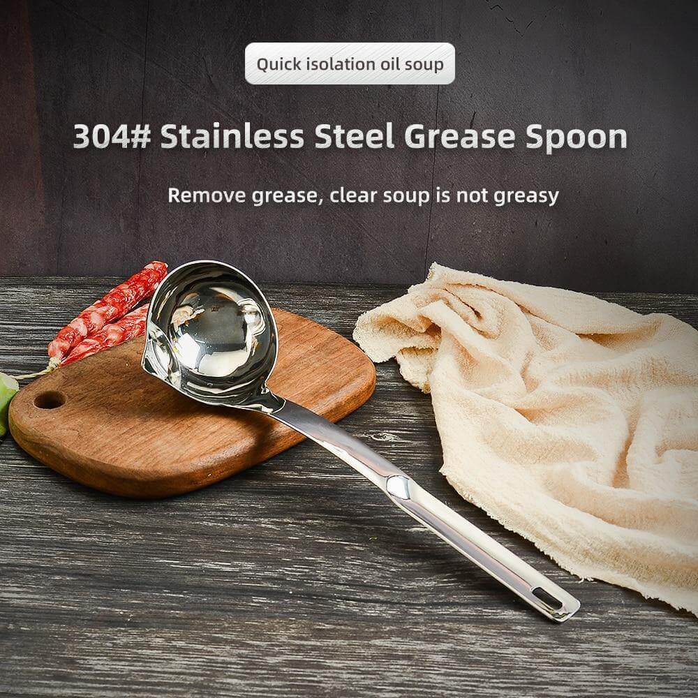 Kitchen Strainer Spoon Oil-Draining Colander Function