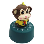 Kitchen Timer Animal-Shaped Mechanical Battery-Free Mini