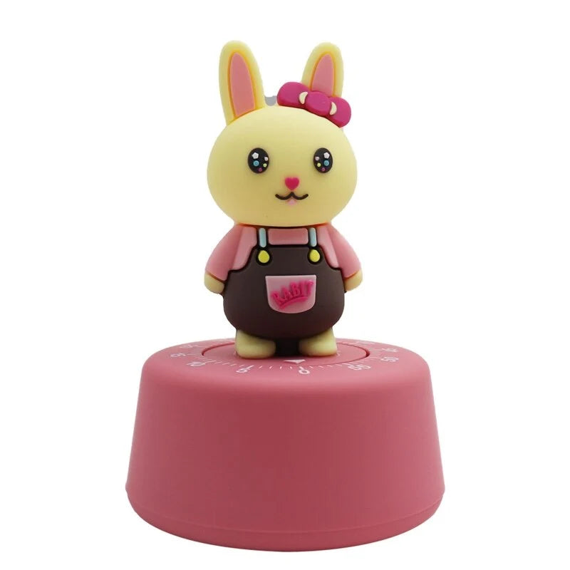 Kitchen Timer Animal-Shaped Mechanical Battery-Free Mini
