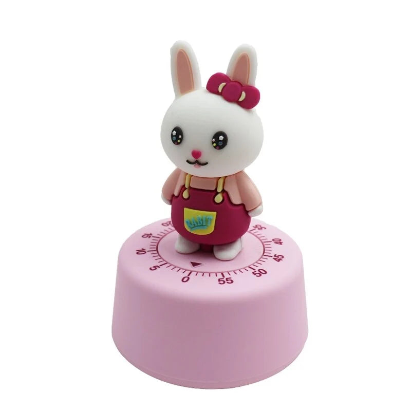 Kitchen Timer Animal-Shaped Mechanical Battery-Free Mini