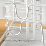 Kitchen Utensil Holder Multi-Compartment with Removable Drain Tray & Lid Rest