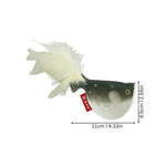 Kitten Teaser Wand Catnip-Infused Feather & Bell 2 Pack