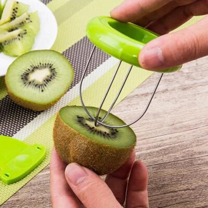 Kiwi Cutter Stainless Steel Blade Coring & Slicing