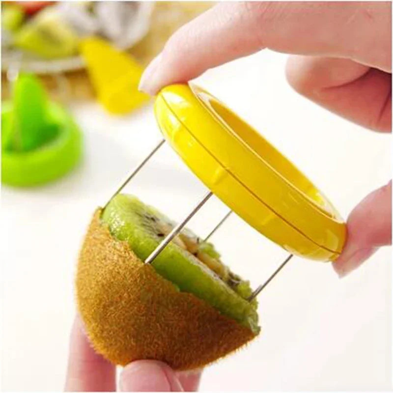 Kiwi Cutter Stainless Steel Blade Coring & Slicing