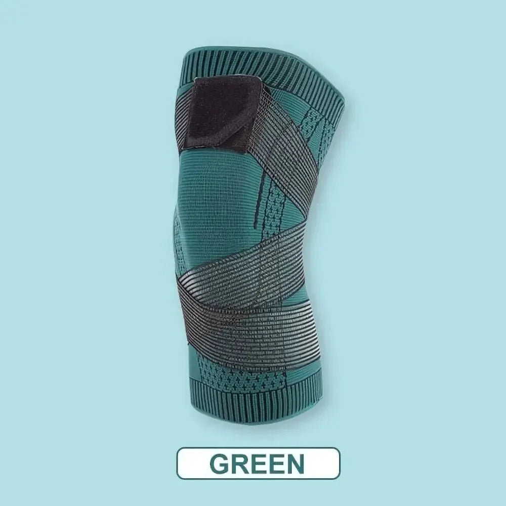 Knee Compression Brace Adjustable Straps & Anti-Slip