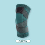 Knee Compression Brace Breathable Nylon Adjustable Straps & Anti-Slip