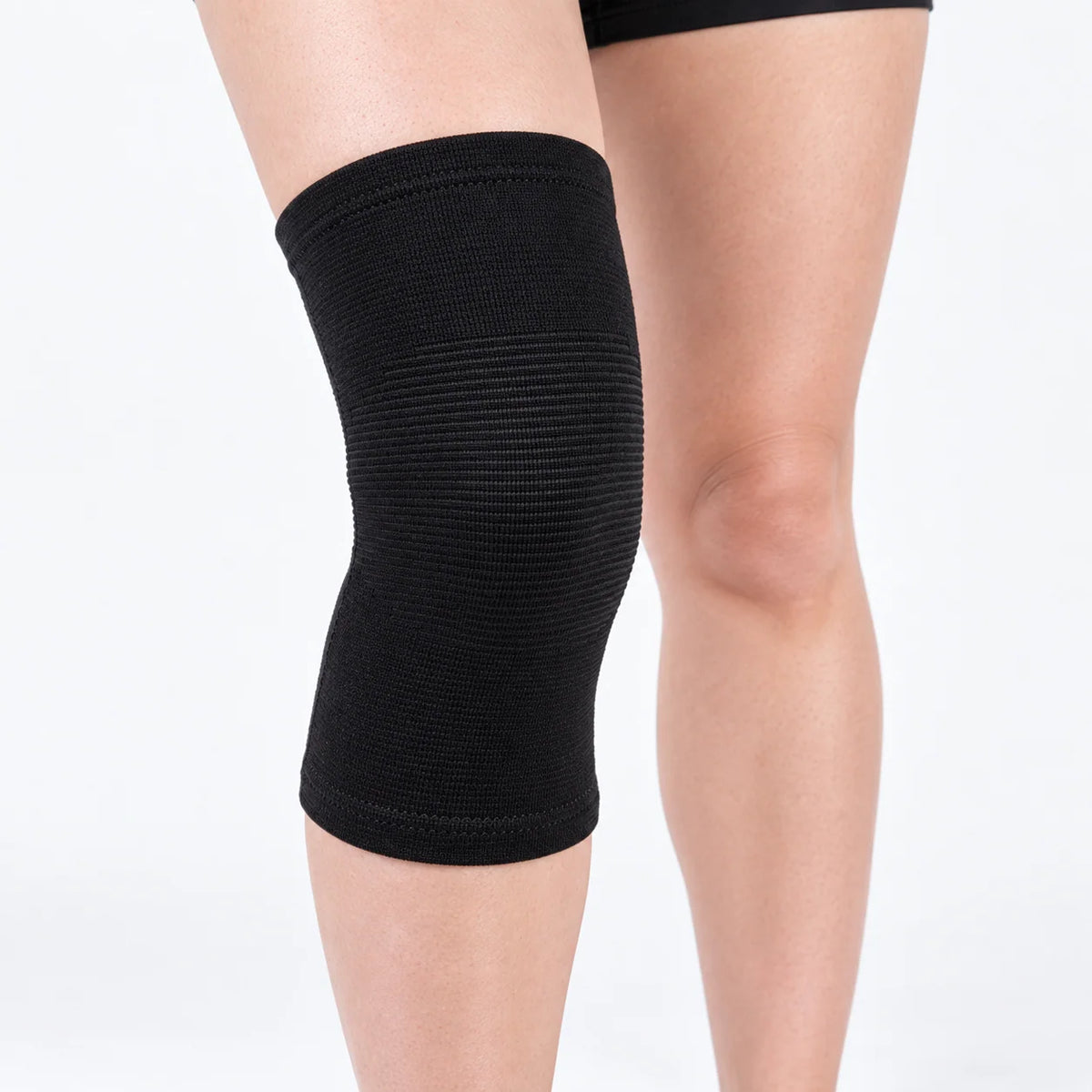 Knee Compression Sleeve Breathable Bamboo Fabric Flexible Support