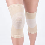 Knee Compression Sleeve Breathable Bamboo Fabric Flexible Support