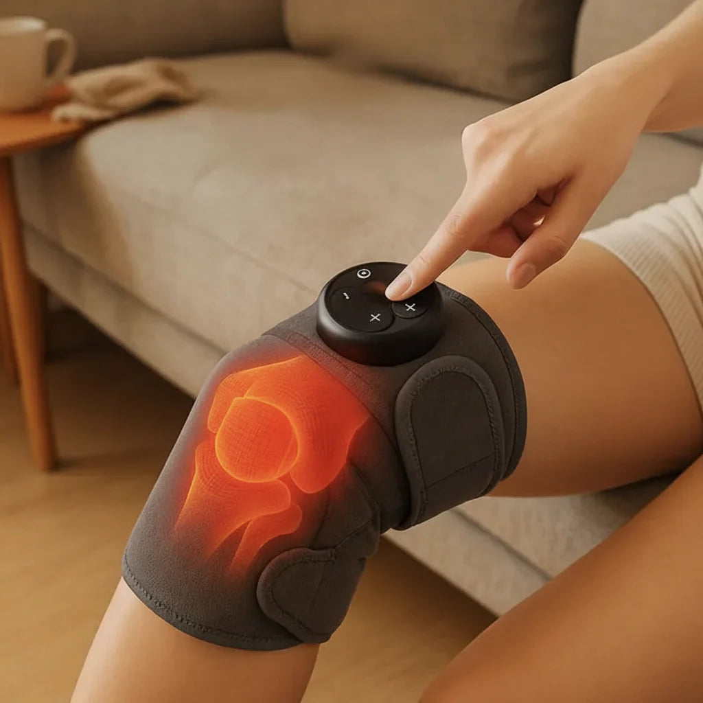 Knee & Joint Massager Cordless Rechargeable 3 Heat Levels