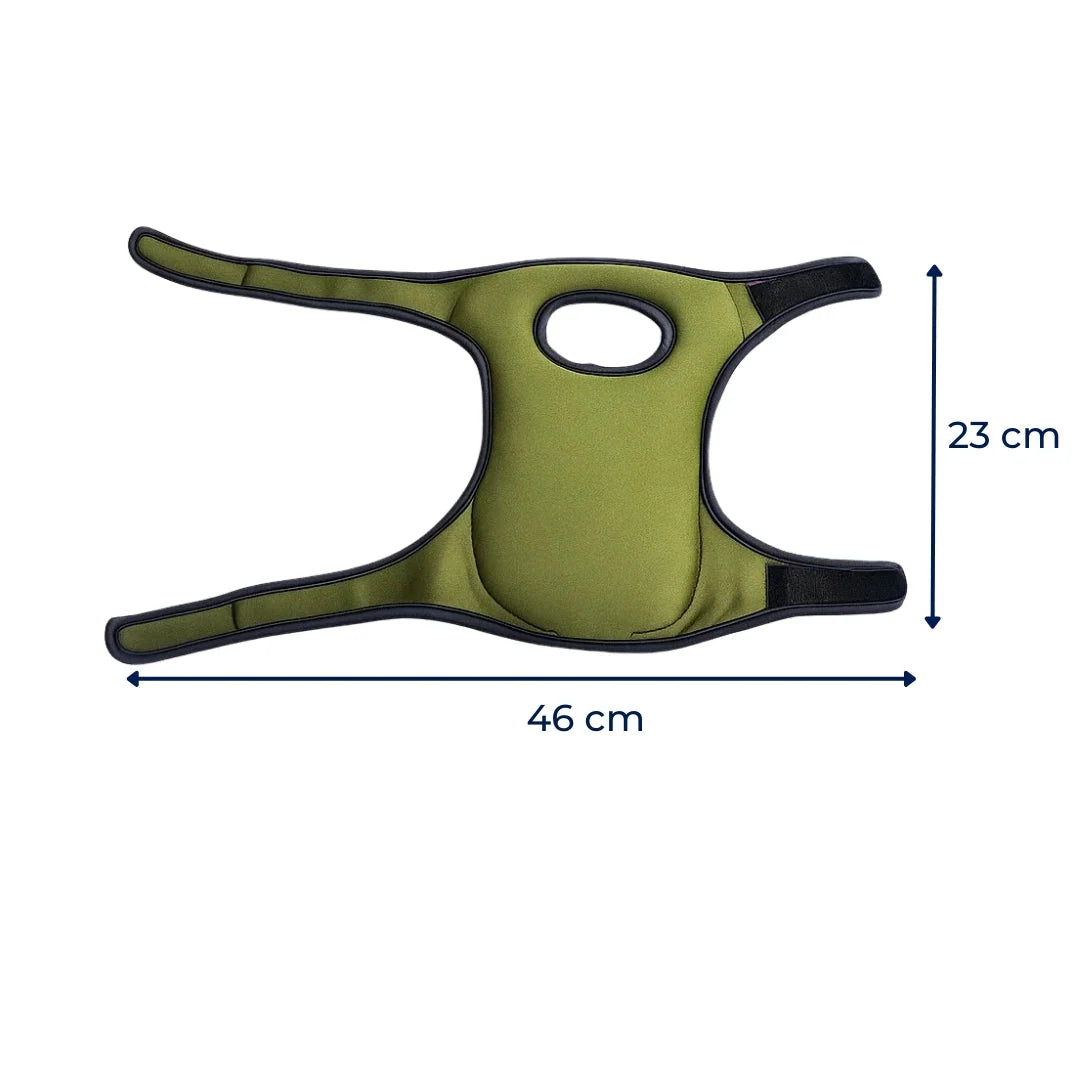 Knee Pads Thick EVA Foam Adjustable Straps Breathable Fabric